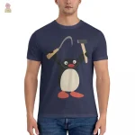 T-shirt Pingu, combinaison de satire et d'art