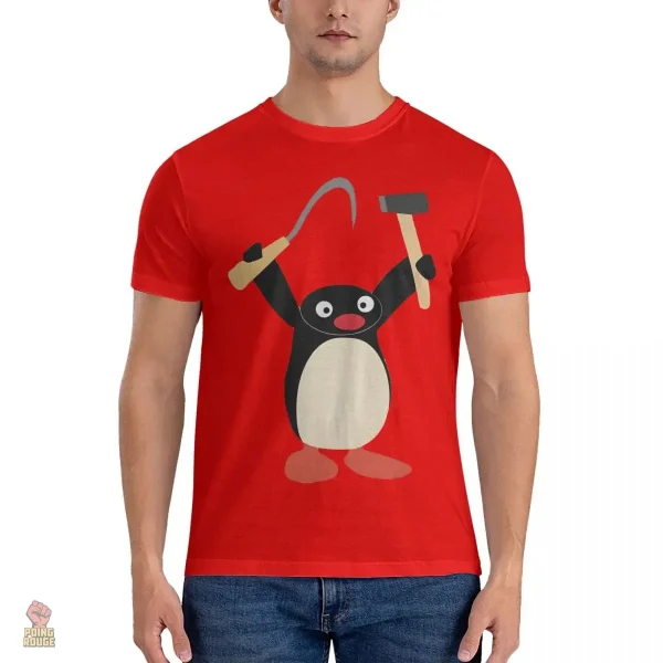 T-shirt Pingu, mode avec un message social