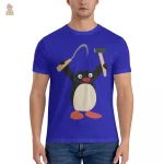 T-shirt Pingu, design inspiré du communisme - vue 3