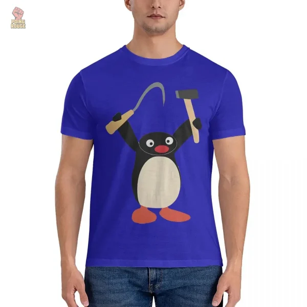 T-shirt Pingu, design inspiré du communisme - vue 3