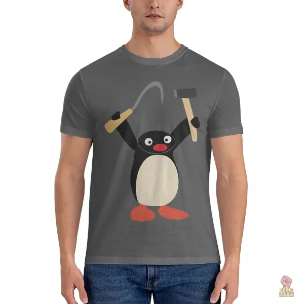 T-shirt Pingu, design inspiré du communisme - vue 5