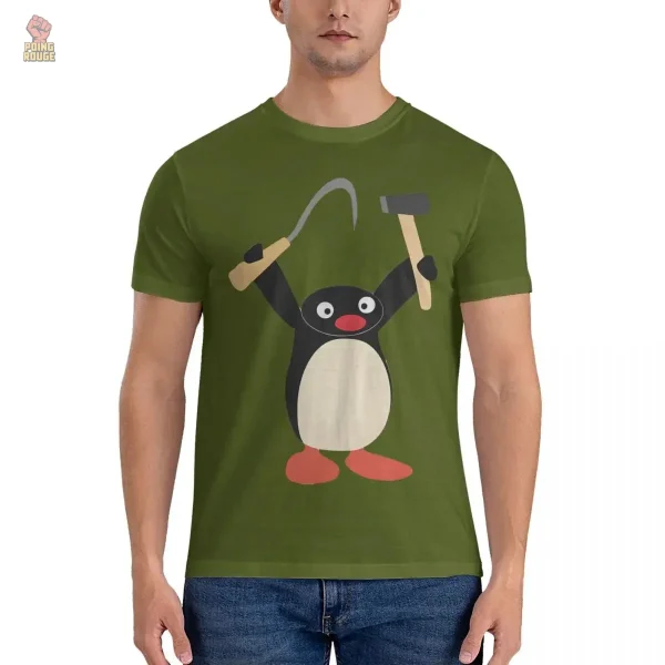 T-shirt Pingu, symbole de la révolte ludique