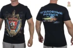 T-shirt Russie Police Criminelle avec design rétro
