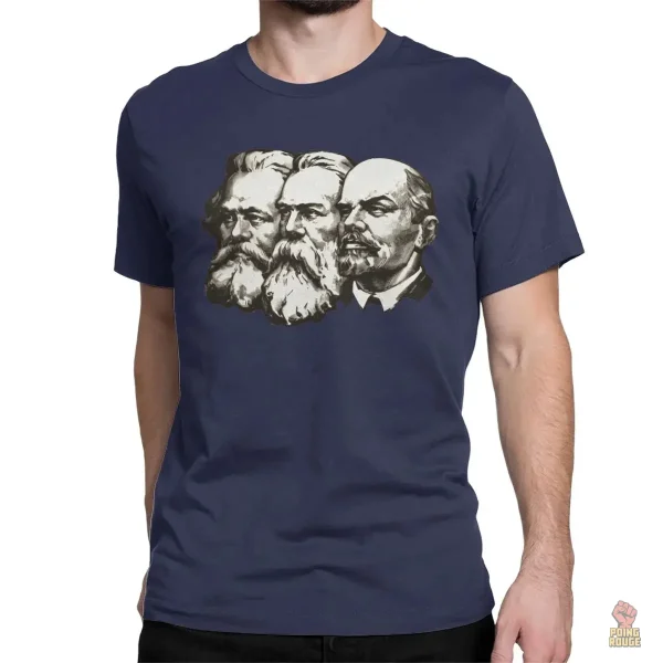 T-shirt graphique représentant des camarades soviétiques