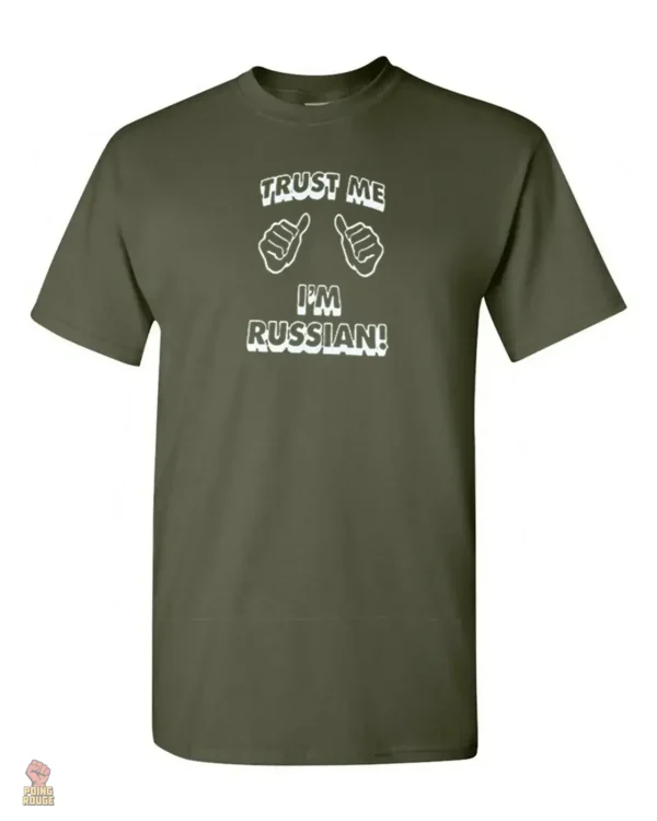 T-shirt original avec un clin d'œil à la culture russe