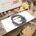 Tapis XXL Che Guevara fond rouge vif
