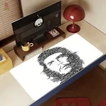 Tapis Che Guevara XXL, style moderne et graphique