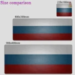 Tapis de bureau avec motif drapeau d'Aigle