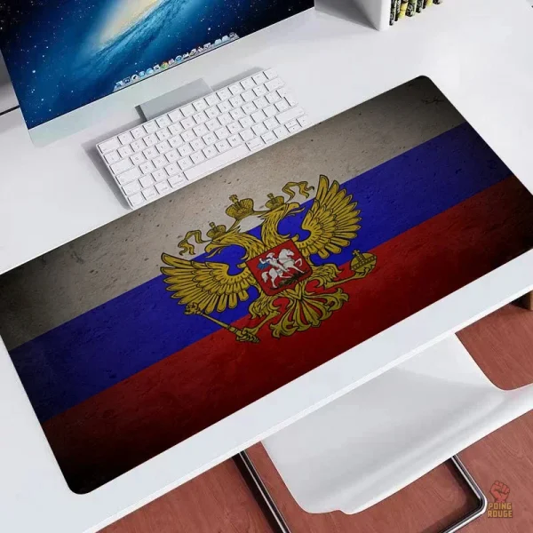 Tapis XXL communiste avec drapeau tricolore