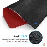 Accessoire de bureau au design communiste en rouge et or