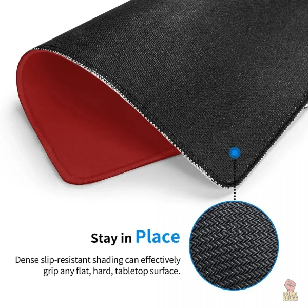 Accessoire de bureau au design communiste en rouge et or