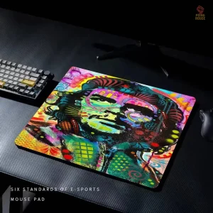 Tapis Che Guevara art naif multicolore Dean Russo