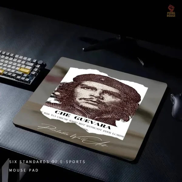 Tapis Che Guevara artistique en couleurs vives