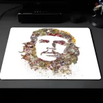 Tapis de souris gris avec design Che Guevara