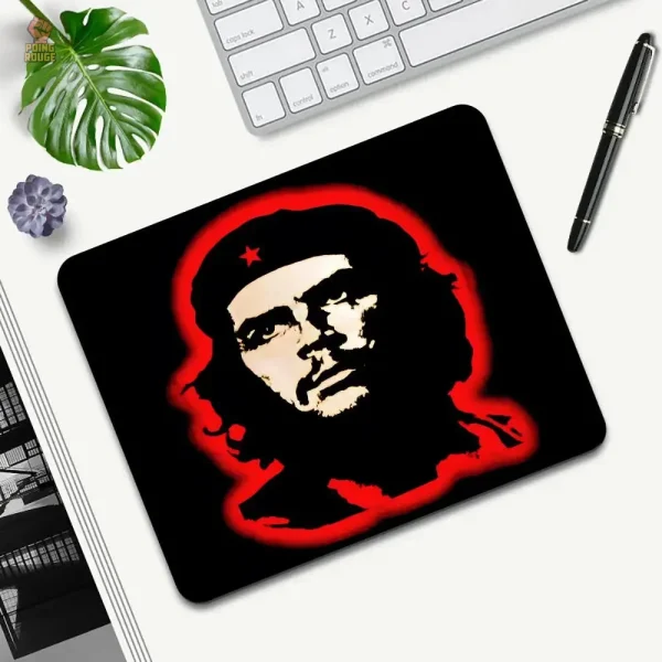 Tapis Che Guevara design graphique avec rayons
