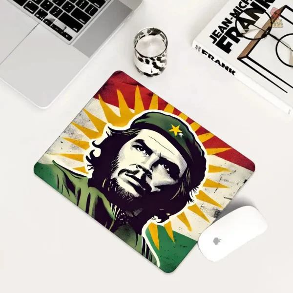 Tapis de souris multicolore Che Guevara en illustration