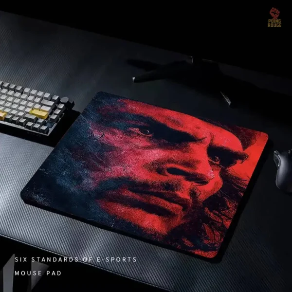 tapis-che-guevara-portrait-peinture-realiste-rouge-intense-1 Tapis de souris portrait Che Guevara peinture rouge intense
