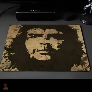 Tapis de souris Che Guevara portrait peinture sepia