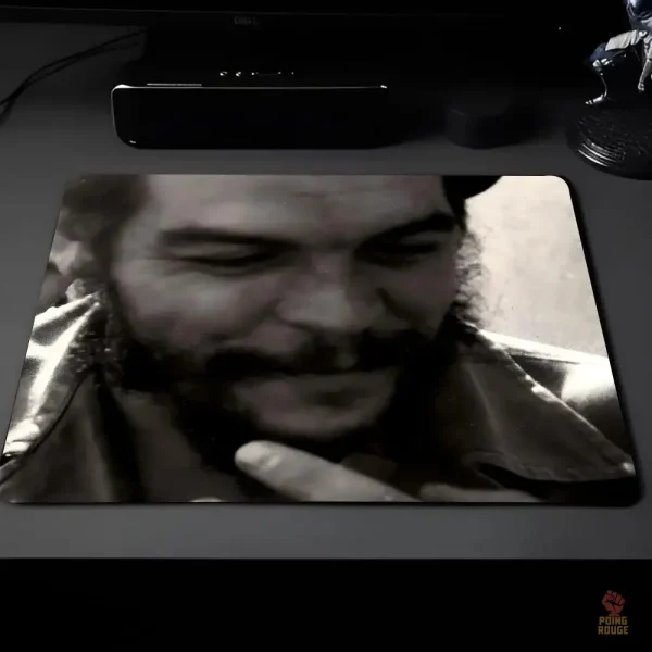 Motif Che Guevara souriant, tapis de souris tendance