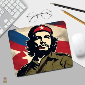 Tapis Che Guevara Portrait Uniforme Drapeau Cuba