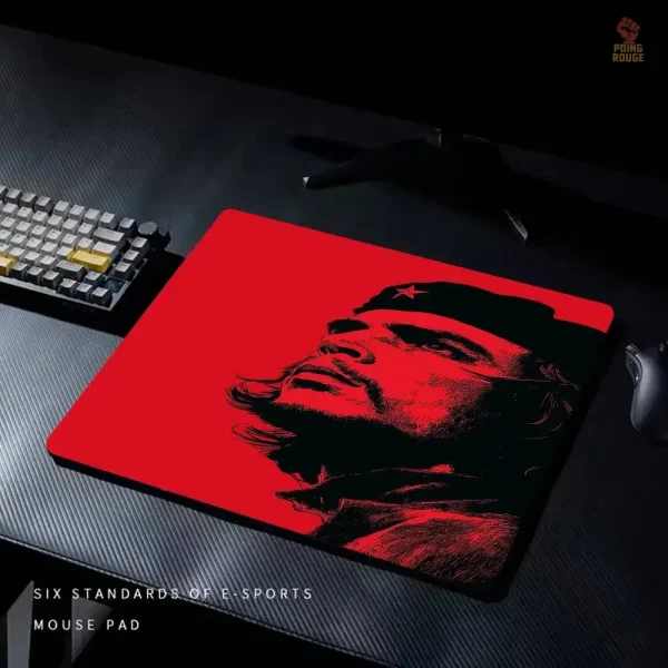 Design vibrant Che Guevara sur tapis de souris