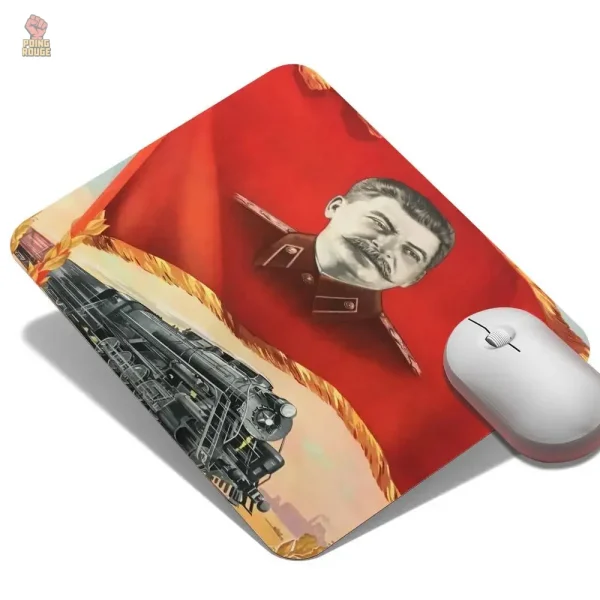 Tapis de souris aux couleurs symboliques de la gauche