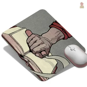 Tapis souris mains ouvrières livre rouge URSS