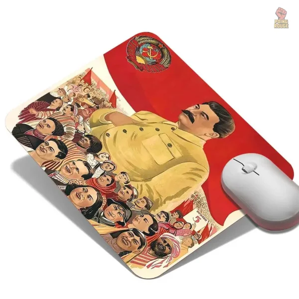 Tapis souris aux couleurs de la propagande soviétique