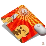 Tapis de bureau au style vintage communiste
