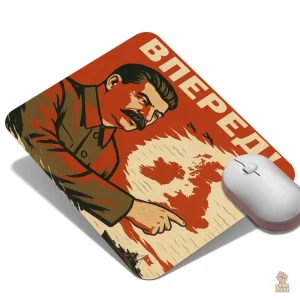 Tapis souris Staline Vpered en avant carte monde