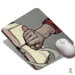 Tapis de bureau avec motifs de la propagande soviétique