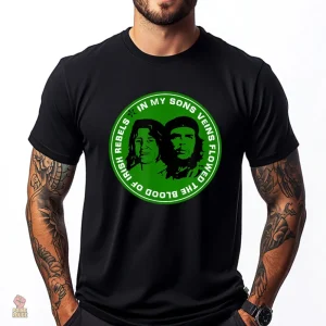 T-shirt Che Guevara et Bobby Sands, style républicain