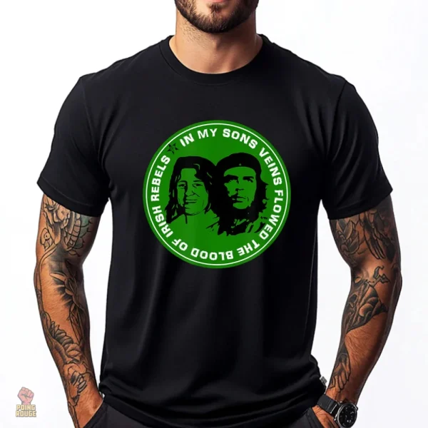 tshirt-che-guevara-bobby-sands-ira-irlande-republicain-1 T-shirt Che Guevara et Bobby Sands, style républicain