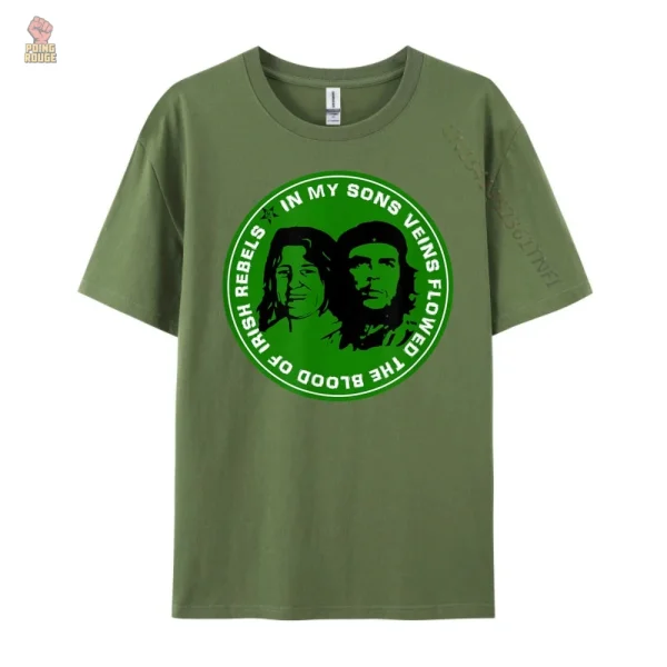 T-shirt Che Guevara, style et histoire irlandaise