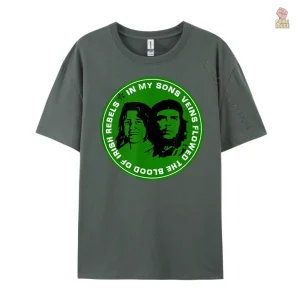 T-shirt avec graphique de Che Guevara et Bobby Sands