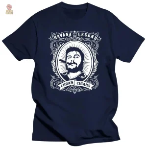 T-shirt graphique Che Guevara, style vintage et engagé