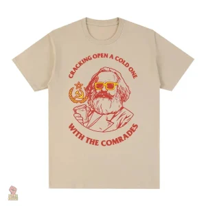 T-shirt vintage Marx Engels Lénine Staline multi-design