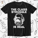 T-shirt humour communiste avec slogan sur la lutte des classes