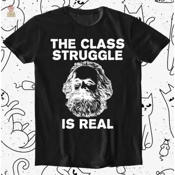 tshirt-meme-communiste-lutte-des-classes-humour-slogan-1 T-shirt humour communiste avec slogan sur la lutte des classes