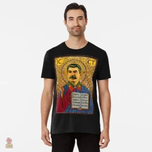 T-shirt Staline culte communiste soviétique