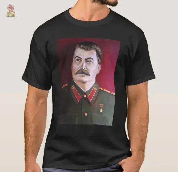 tshirt-staline-guerre-patriotique-sovietique-multicolore-1 T-shirt multicolore Staline Guerre Patriotique
