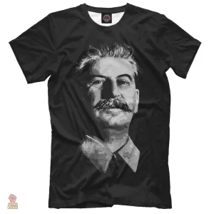 T-shirt double face Staline