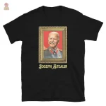 T-shirt humoristique Staline avec un design drôle de Joseph Staline
