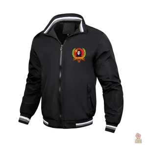 Veste Che Guevara noire avec un design emblématique