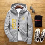 Veste imperméable aux motifs variés