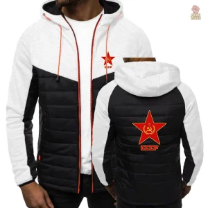 Veste CCCP avec étoile rouge emblématique