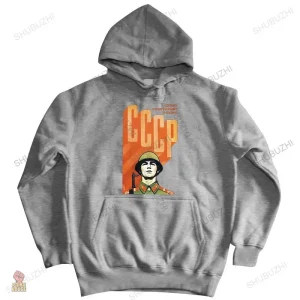 Veste en coton avec capuche, inspirée de l'armée soviétique